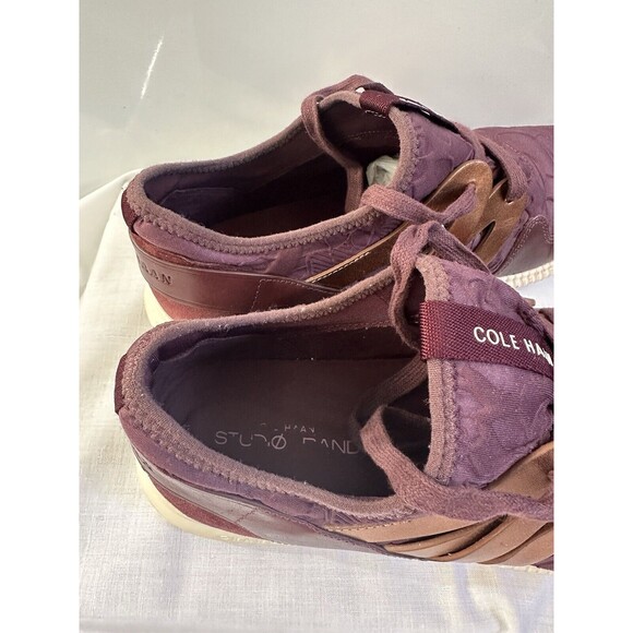 Cole Haan Shoes Women 10B 2.0 StudioGrand Purple Floral Trainer Sneaker W04208 - Picture 6 of 16